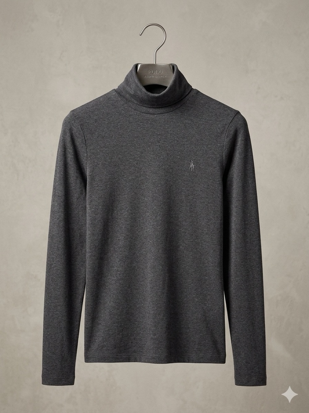 Ralph Lauren Dark Charcoal Turtleneck Sweater